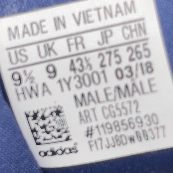 Mens Adidas Alphabounce running shoes US 9.5 size - Picture 3 of 3